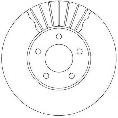 JURID 562292JC гальмівний диск