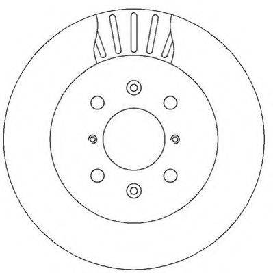 JURID 562308J гальмівний диск