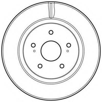 JURID 562632JC гальмівний диск