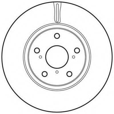 JURID 562649JC гальмівний диск