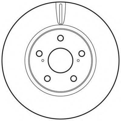 JURID 562689JC гальмівний диск