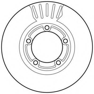 JURID 562800JC гальмівний диск