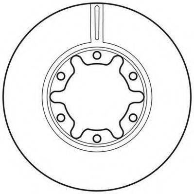 JURID 562809JC гальмівний диск