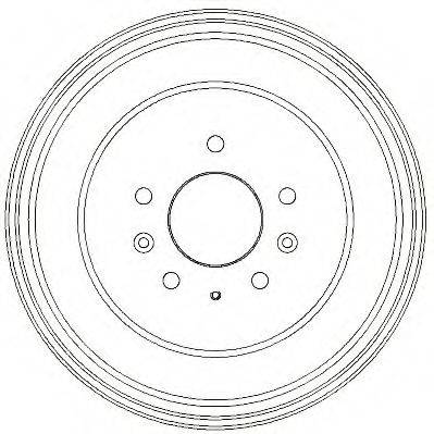JURID 329323J Гальмівний барабан