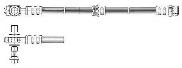 JURID 172702J Гальмівний шланг