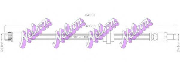 BROVEX-NELSON H4330 Гальмівний шланг