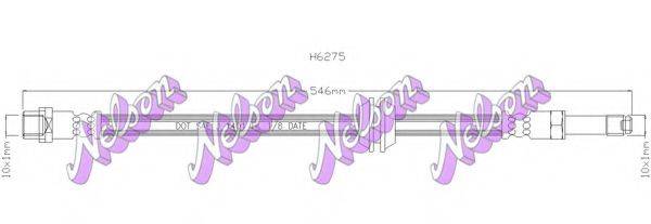 BROVEX-NELSON H6275 Гальмівний шланг