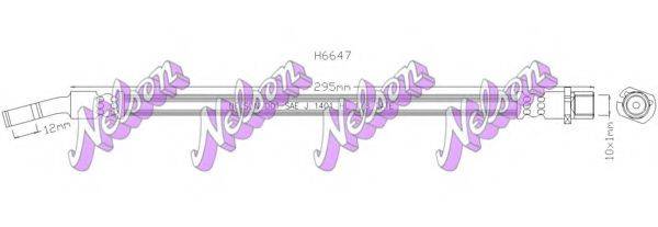 BROVEX-NELSON H6647 Гальмівний шланг