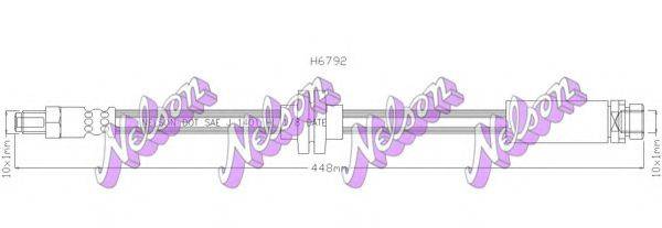 BROVEX-NELSON H6792 Гальмівний шланг