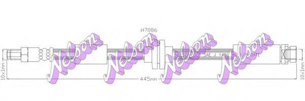 BROVEX-NELSON H7086 Гальмівний шланг