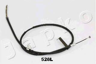 JAPKO 131528L Трос, стоянкова гальмівна система