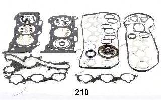 JAPKO 49218 Комплект прокладок, двигун