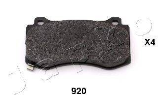 JAPKO 50920 Комплект гальмівних колодок, дискове гальмо