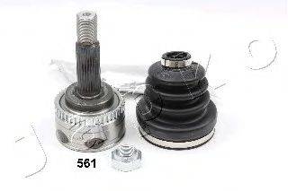 JAPKO 62561 Шарнірний комплект, приводний вал