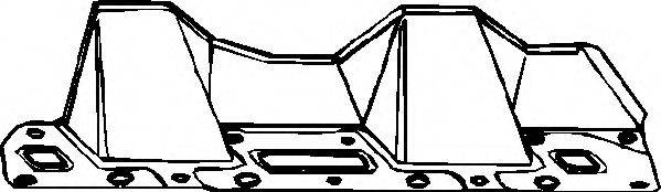 WILMINK GROUP WG1194199 Прокладка, випускний колектор