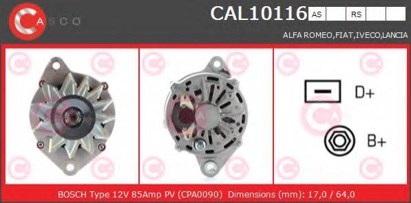 CASCO CAL10116AS Генератор