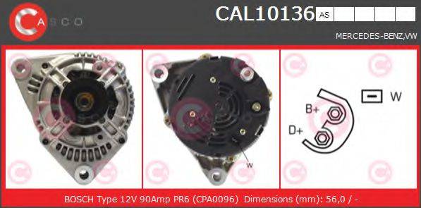 CASCO CAL10136AS Генератор