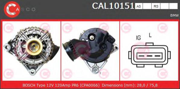 CASCO CAL10151AS Генератор