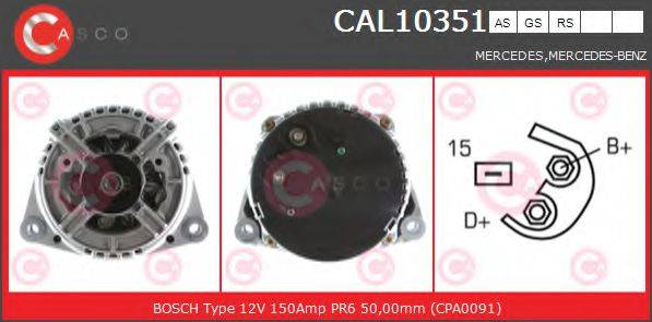 CASCO CAL10351AS Генератор