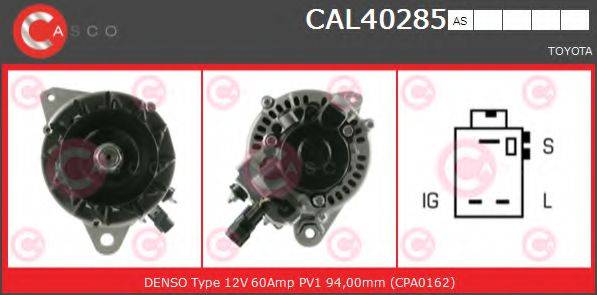 CASCO CAL40285AS Генератор