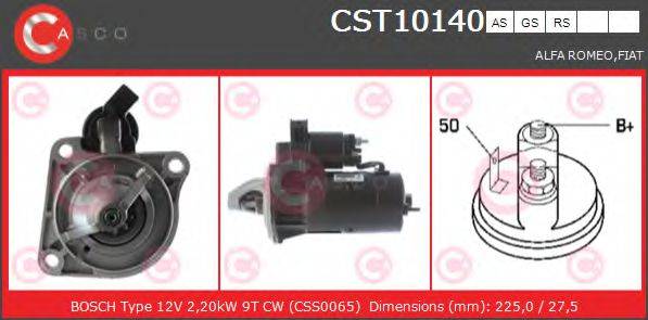 CASCO CST10140AS Стартер