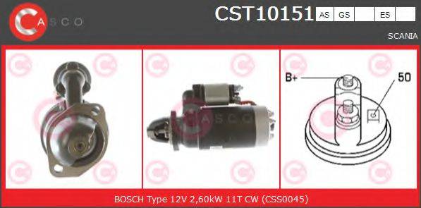 CASCO CST10151AS Стартер