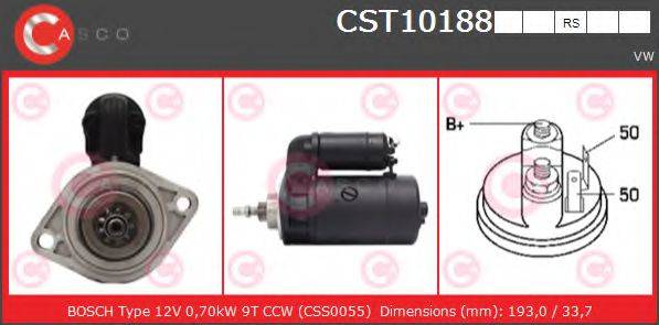 CASCO CST10188RS Стартер