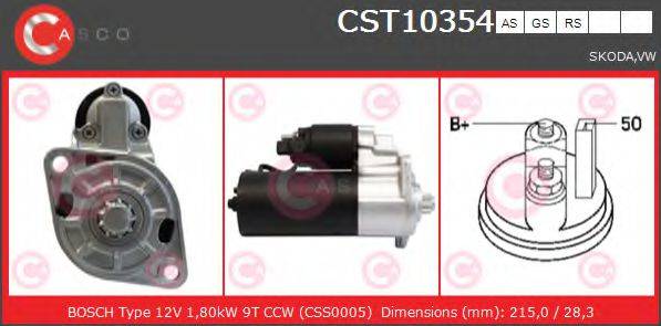 CASCO CST10354AS Стартер