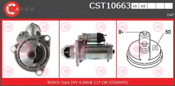 CASCO CST10663AS Стартер