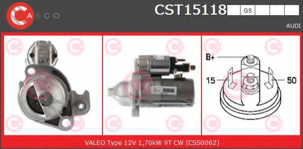 CASCO CST15118GS Стартер