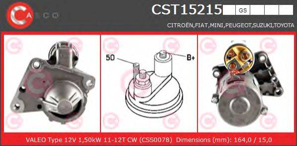 CASCO CST15215GS Стартер