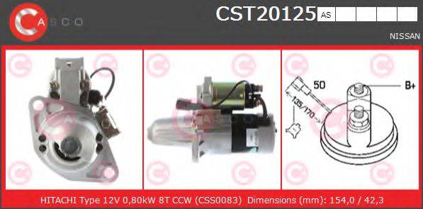 CASCO CST20125AS Стартер