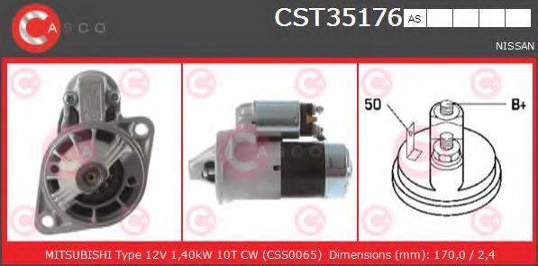 CASCO CST35176AS Стартер