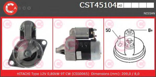 CASCO CST45104AS Стартер