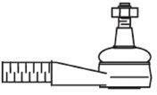 FRAP 1012 Наконечник поперечної кермової тяги