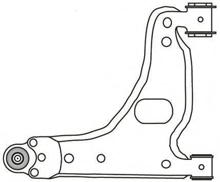 FRAP 1988 Важіль незалежної підвіски колеса, підвіска колеса