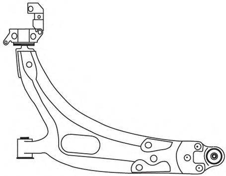 FRAP 2731 Важіль незалежної підвіски колеса, підвіска колеса
