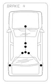 COFLE 20095B104 Трос, стоянкова гальмівна система