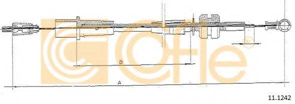 COFLE 111242 Тросик газу