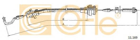 COFLE 11169 Тросик газу
