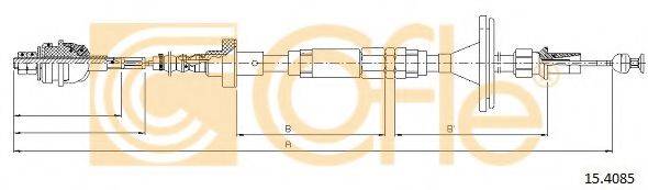 COFLE 154085 Трос, управління зчепленням