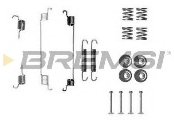 BREMSI SK0014 Комплектуючі, гальмівна колодка