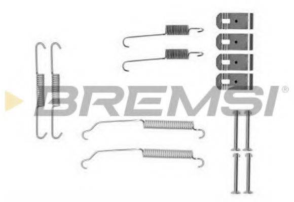 BREMSI SK0015 Комплектуючі, гальмівна колодка