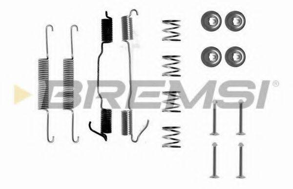 BREMSI SK0501 Комплектуючі, гальмівна колодка