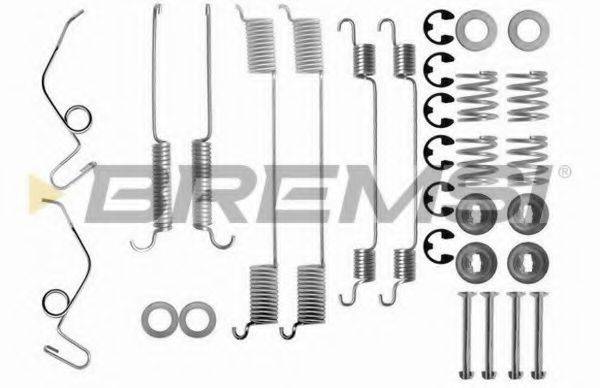 BREMSI SK0642 Комплектуючі, гальмівна колодка