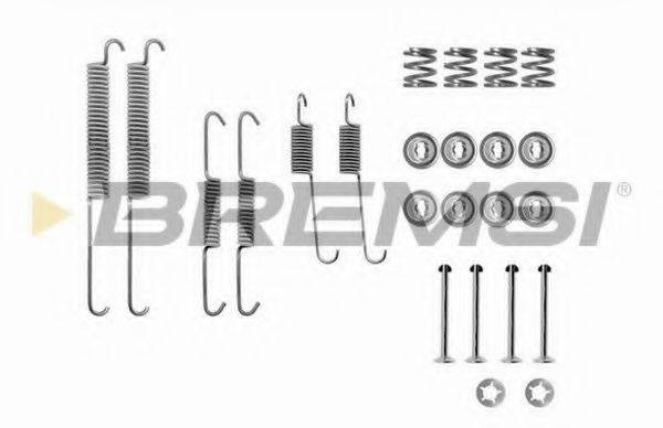 BREMSI SK0678 Комплектуючі, гальмівна колодка