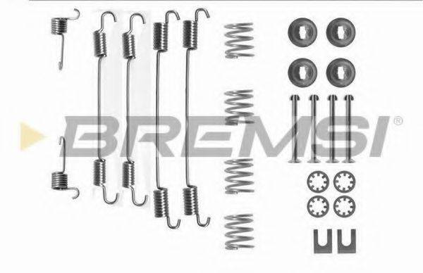 BREMSI SK0747 Комплектуючі, гальмівна колодка