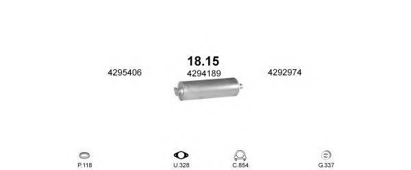 POLMO POLMO04302 Система випуску ОГ