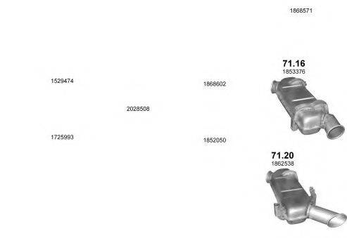 POLMO POLMO01471 Система випуску ОГ