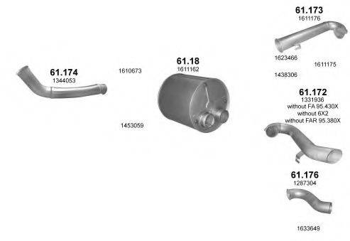 POLMO POLMO08475 Система випуску ОГ